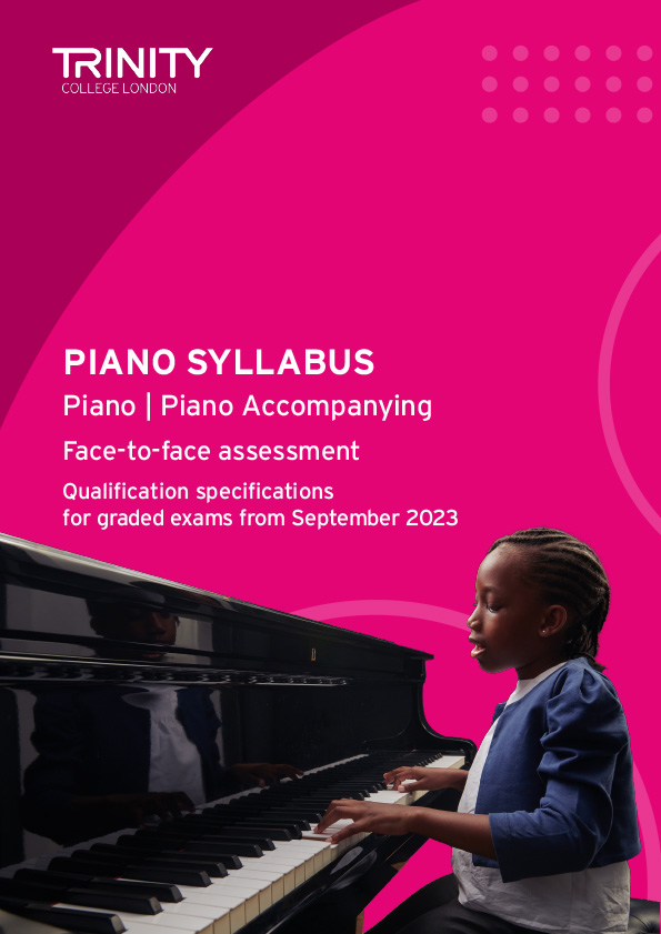 Piano syllabus - face-to-face